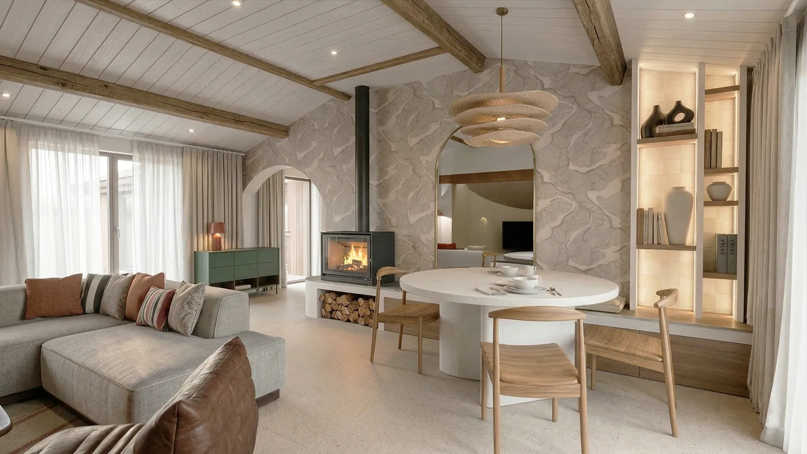 Projet Berma - Projet habitat particulier à Brétignolles sur mer proche des Sables d'Olonnes en Vendée. Rénovation d'une maison secondaire. Alexandre Cousseau architecte d'intérieur à Redon Pays de la Loire